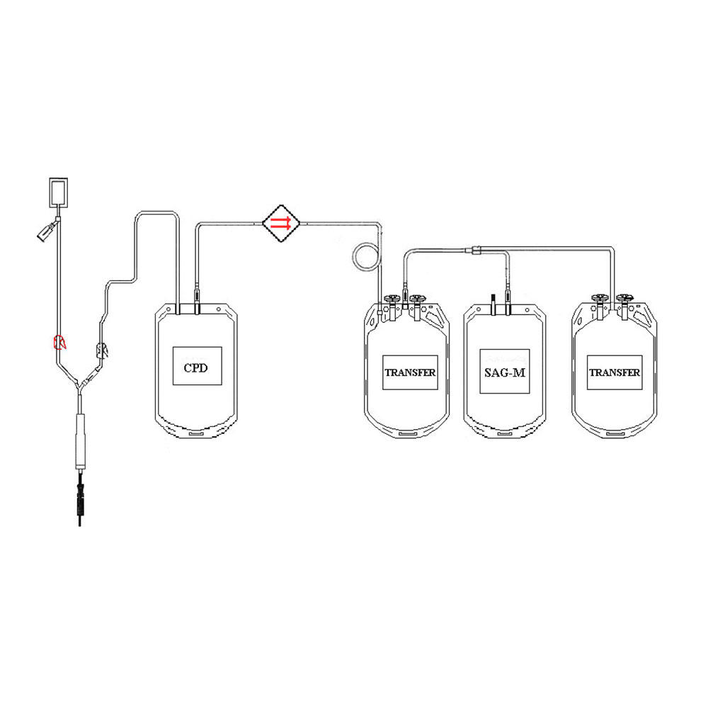 KAN TORBASI TAM KAN FİLTRELİ CPD/SAGM 450 ML